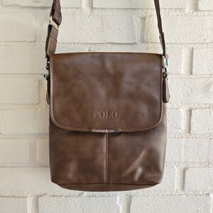 Polo Vending Bag Purse Brown
